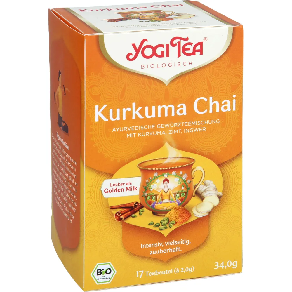 Yogi Tea Kurkuma Chai Bio Filterbeutel 34 g