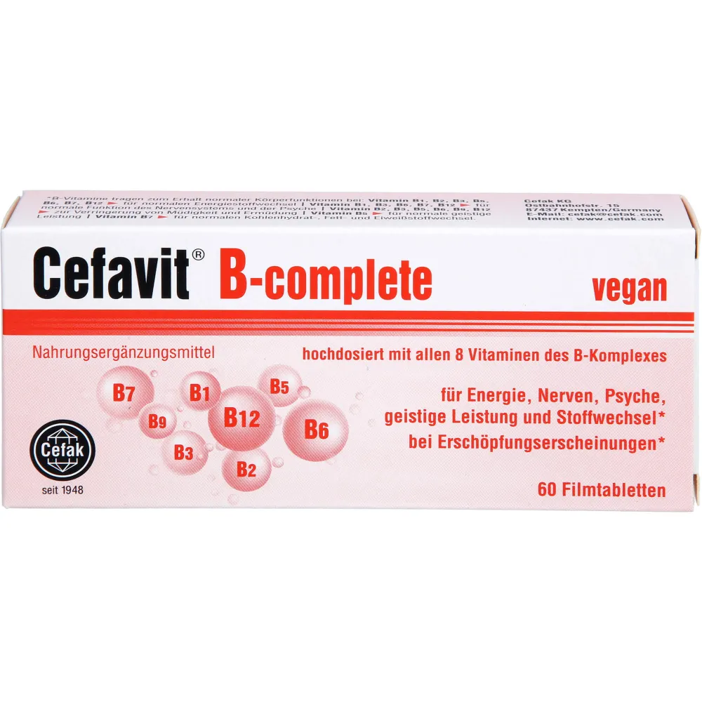 Cefavit B-complete Filmtabletten 60 St