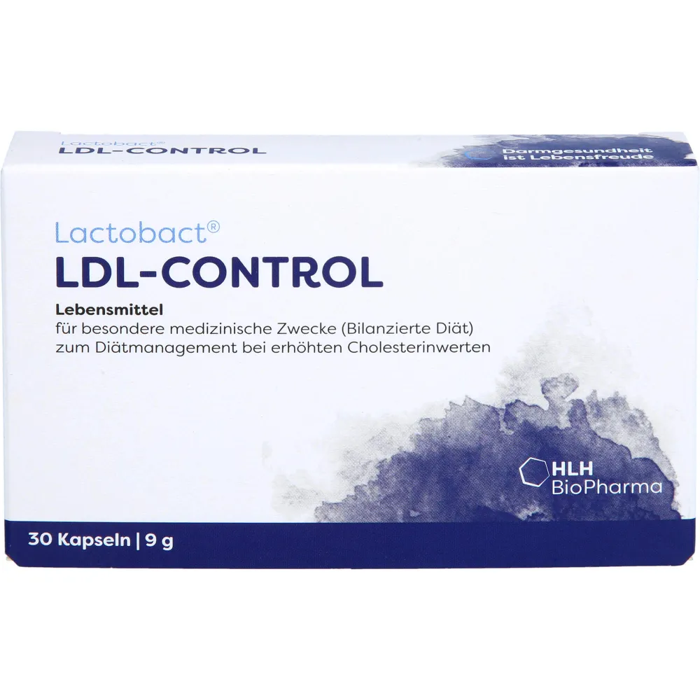 Lactobact Ldl-Control magensaftresistente Kapseln 30 St