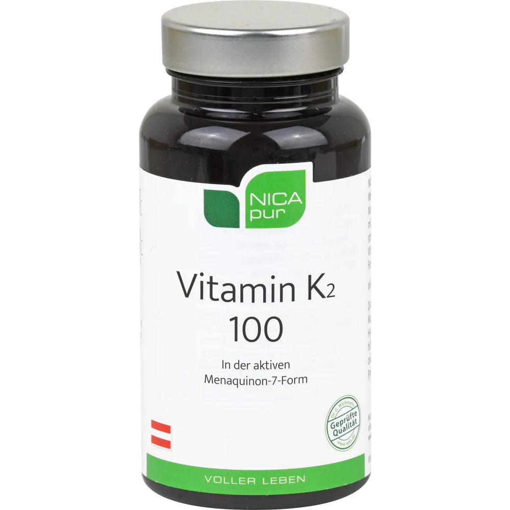 Nicapur Vitamin K2 100 Kapseln 60 St