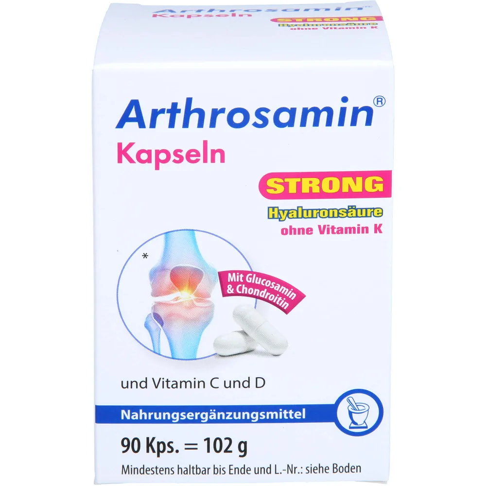 Arthrosamin strong ohne Vitamin K Kapseln 90 St