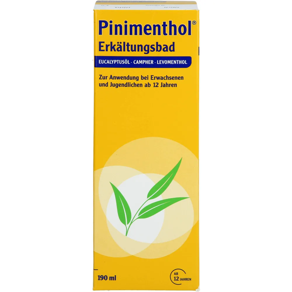 Pinimenthol Erkältungsbad ab 12 Jahre 190 ml