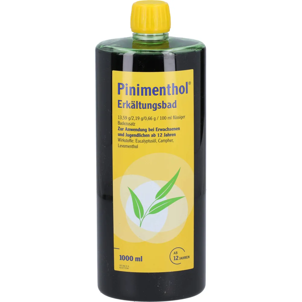 Pinimenthol Erkältungsbad ab 12 Jahre 1000 ml