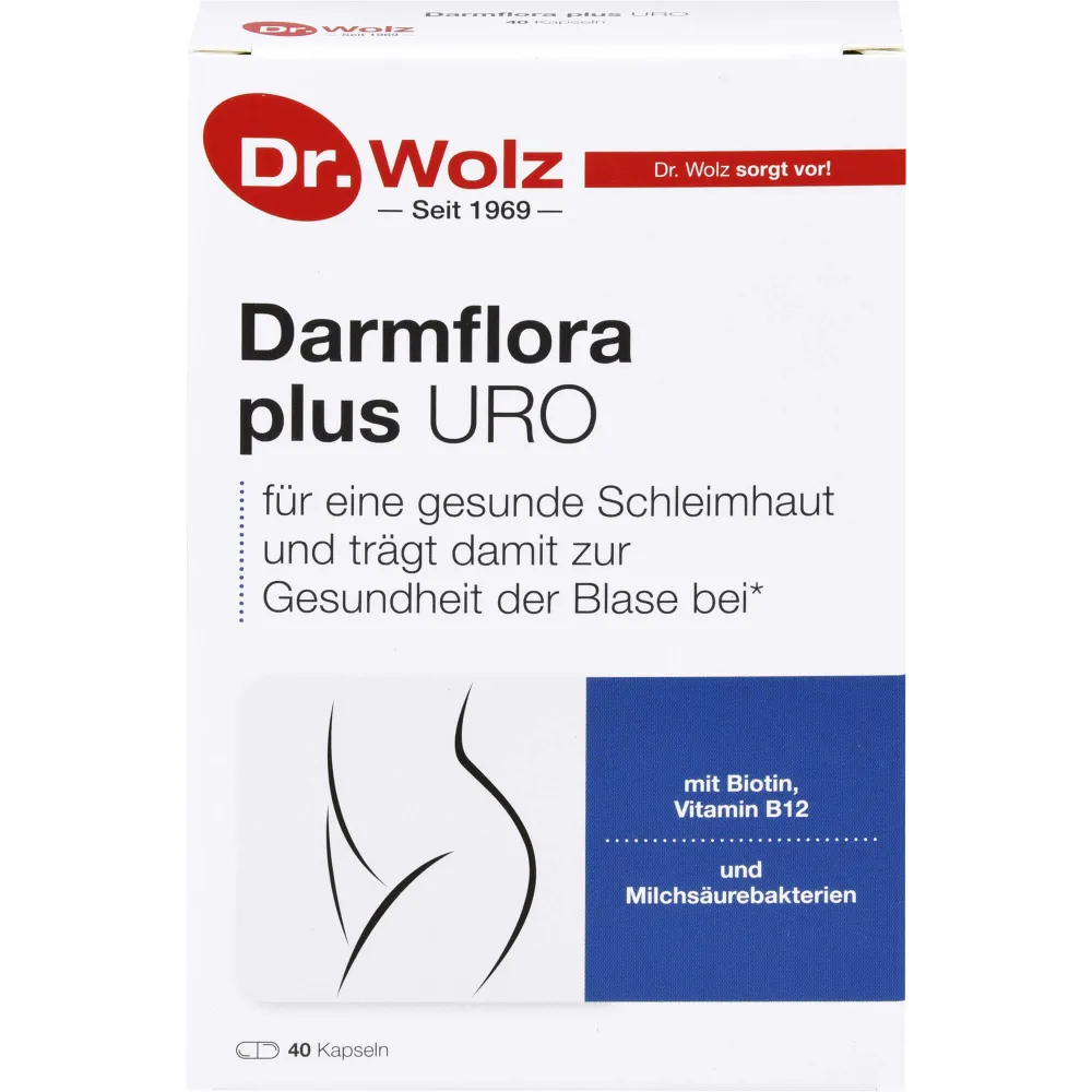 Darmflora plus Uro Kapseln 40 St