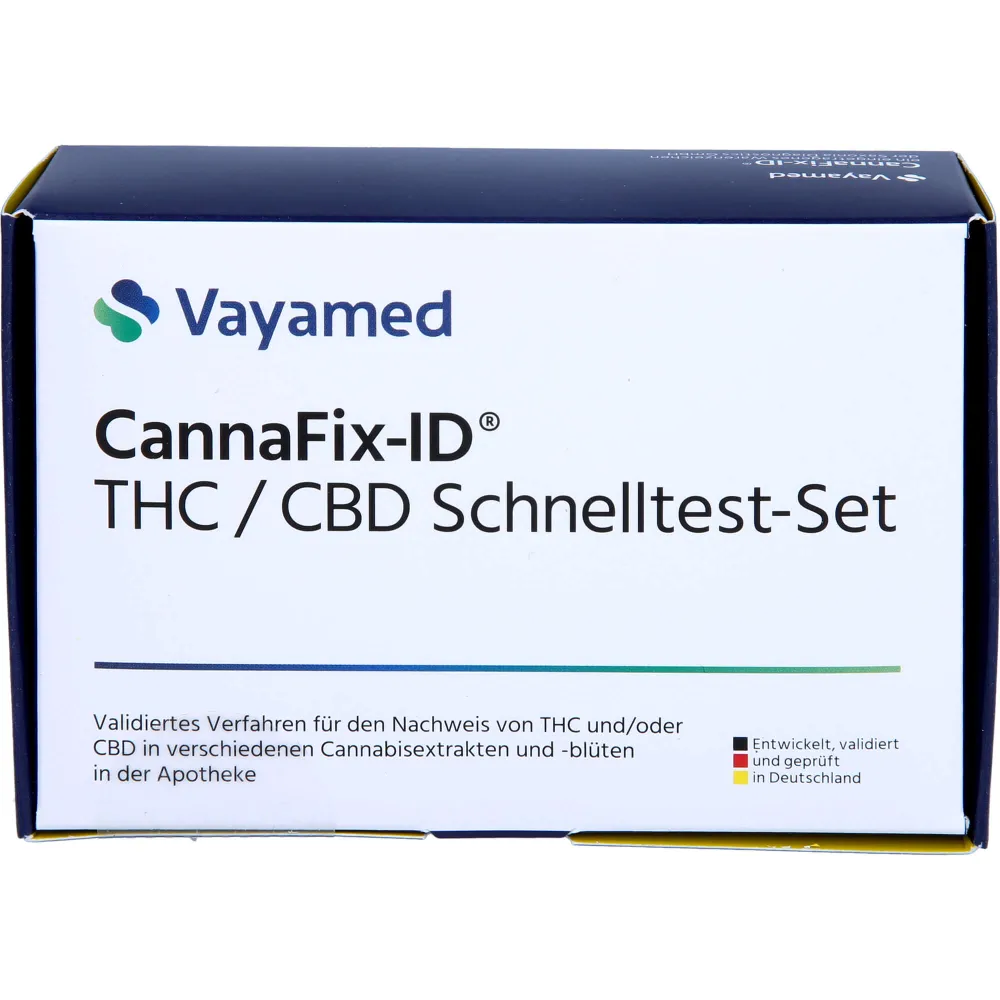 Cannafix-Id Thc/Cbd Schnelltest-Set Vayamed 1 St
