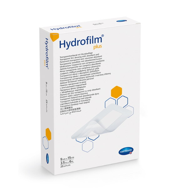 Pansament transparent Hydrofilm Plus, 9 x 15 cm, Hartmann | 25 bucati