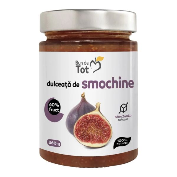 Bun de Tot Dulceata Smochine, fara zahar, Dacia Plant | 360 g