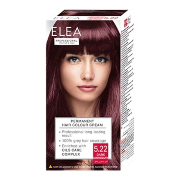 Vopsea de par 5.22 - Mahon Inchis, Elea Professional | 123 ml