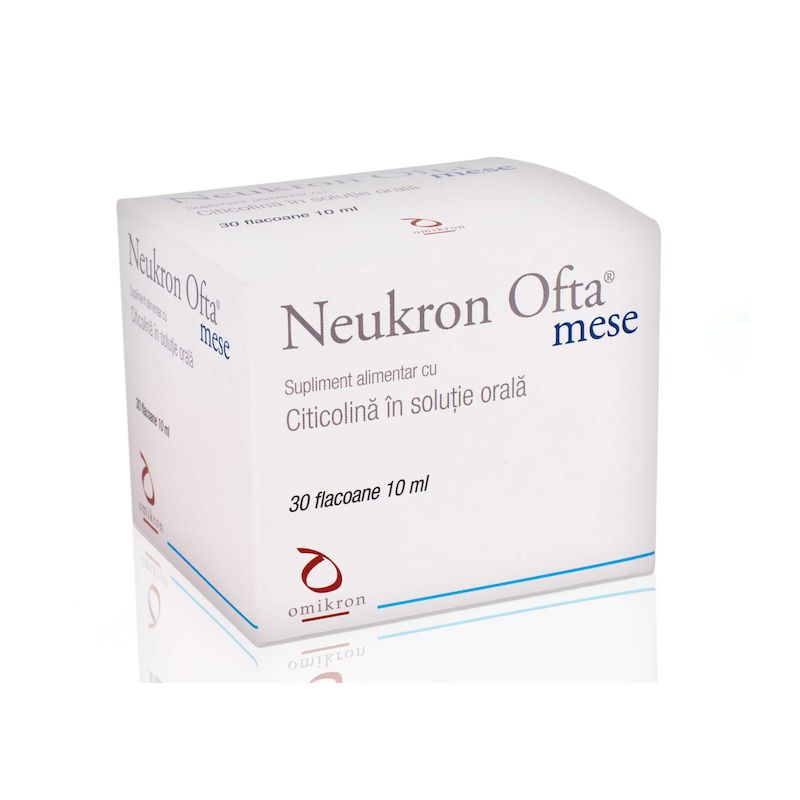 NeuKron Ofta Mese supliment alimentar cu citicolina | 30 de fiole