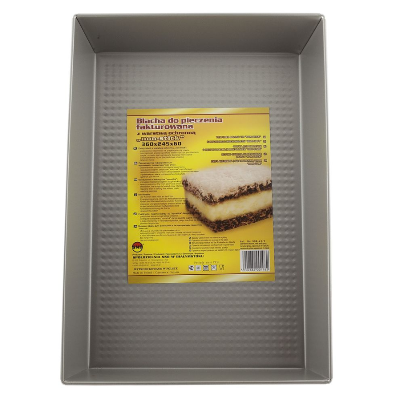 Tava NON STICK, SNB | 360 x 245 x 60 mm