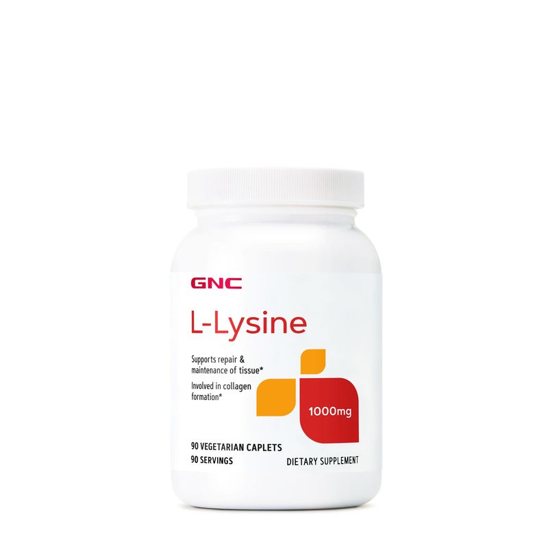 GNC L-lysine 1000 Mg, L-lizina | 90 Tb