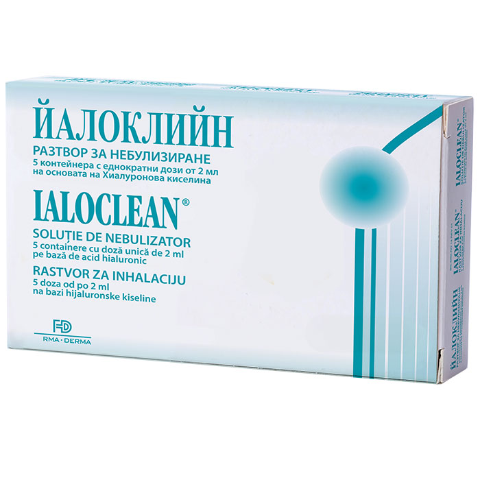 Ialoclean solutie de nebulizare, Farma-Derma Italia | 5 monodoze