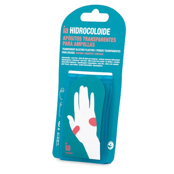 Plasturi transparenti asortati cu hidrocoloid pentru basici, Interapothek | 6 buc