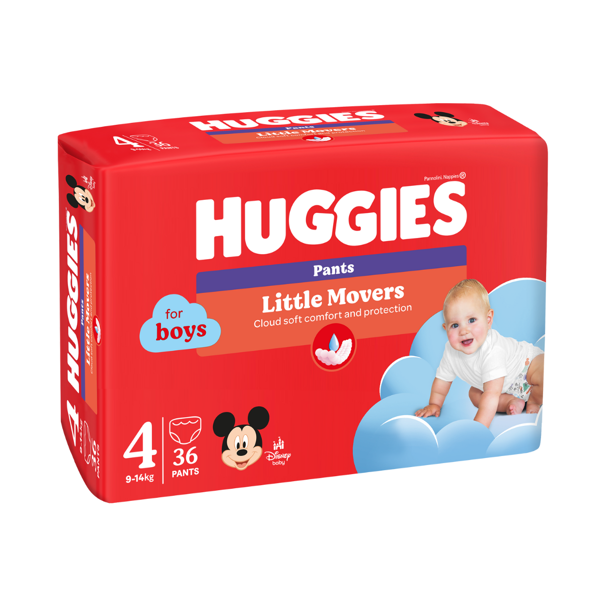 Huggies Pants scutece chilotel baietel nr.4, 9-14 kg | 36 bucati