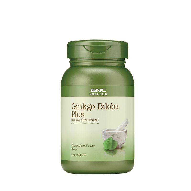 GNC Herbal Plus Ginkgo Biloba Plus | 120 Tb