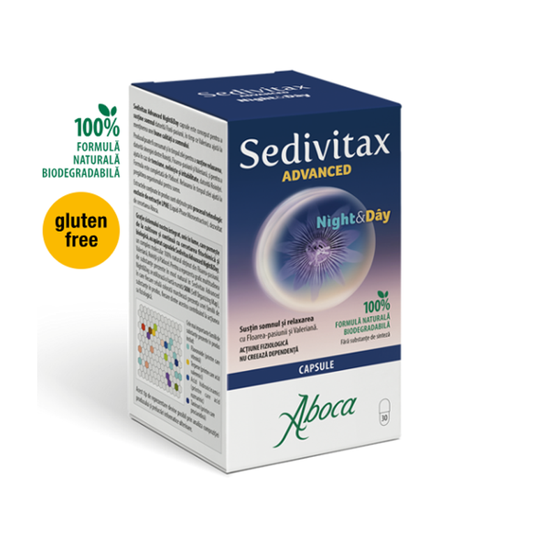 Sedivitax Advanced Night&Day, Aboca  | 30 capsule