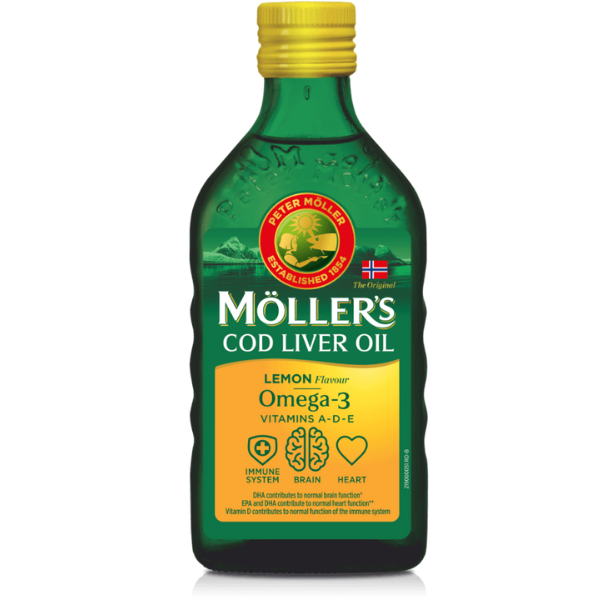 MOLLER'S COD LIVER OIL OMEGA 3 250ML