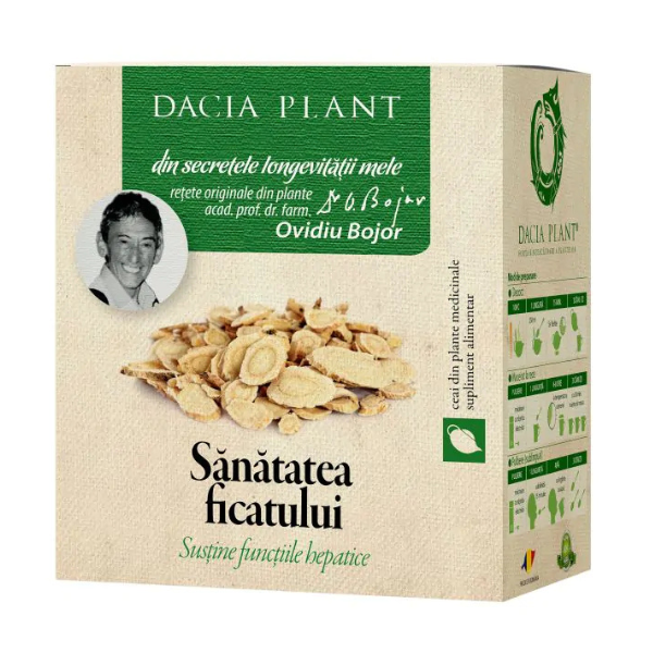 Ceai Sanatatea Ficatului, Dacia Plant | 50 g