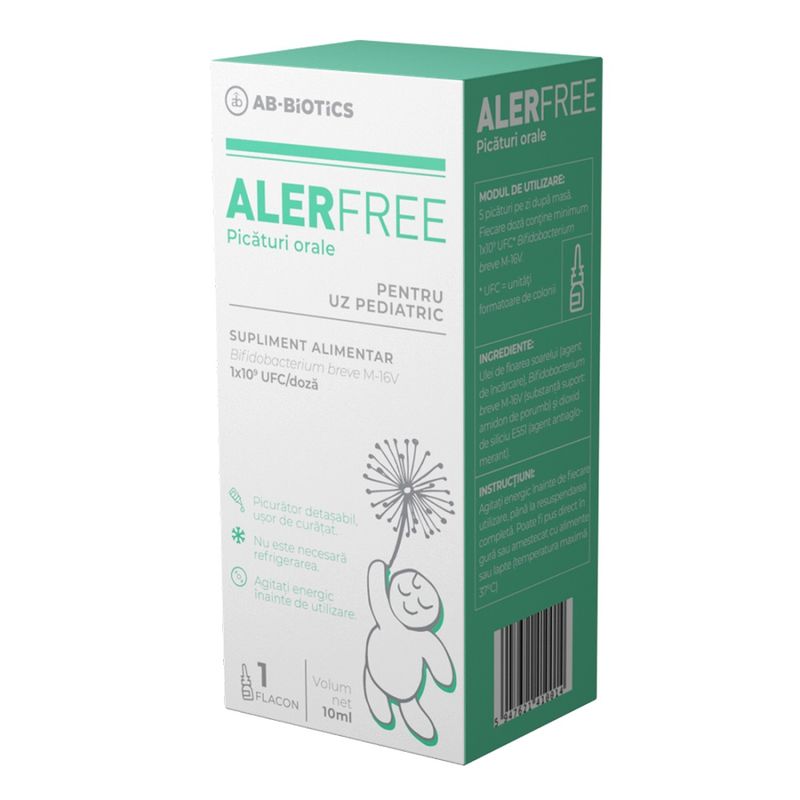 Alerfree picaturi orale, Ab-Biotics | 10 ml
