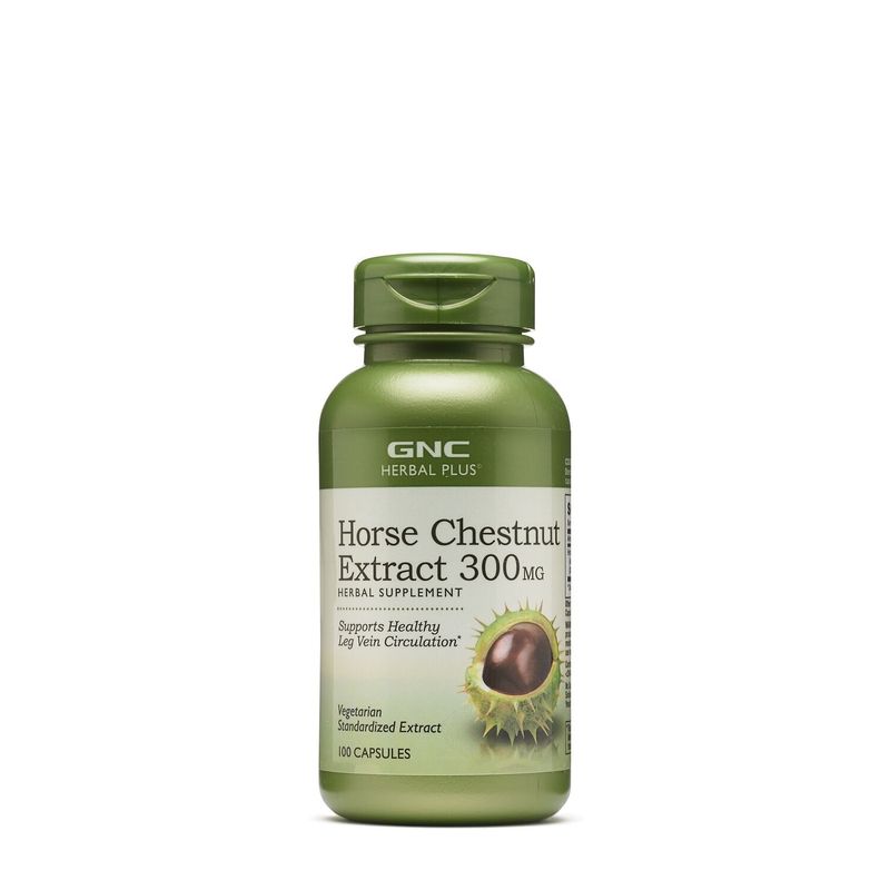 GNC Herbal Plus Extract Standardizat de Castan Salbatic , 300mg | 100 cps