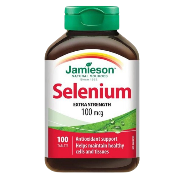 Seleniu forte 100 mcg, Jamieson | 100 tablete