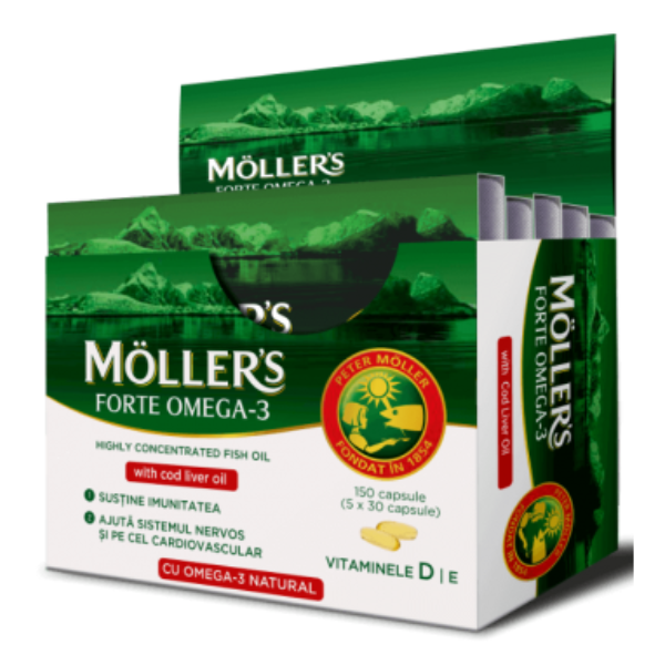 Omega 3 Forte, Moller’s | 150 capsule