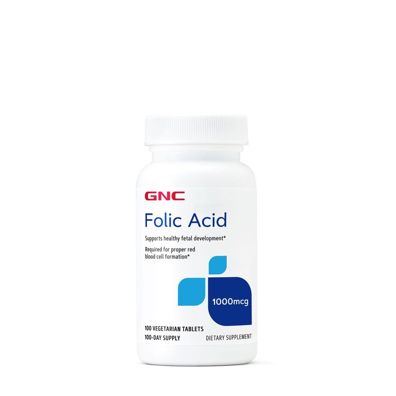 GNC Acid Folic 1000 Mcg | 100 Tb