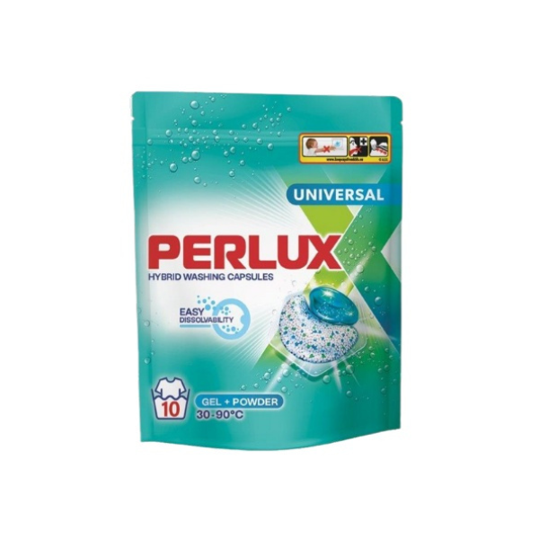 Detergent capsule hibrid Perlux Universal, Lakma | 10 capsule
