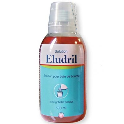 PFOC ELUDRIL CLASSIC APA DE GURA 500ML
