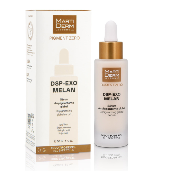 Ser depigmentant Exo Melan, Pigment Zero DSP, Martiderm | 30 ml