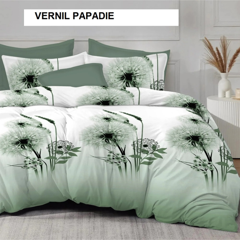 Lenjerie pat FINET (6 piese) vernil papadie 230x250 cm, Ralex | 1 buc