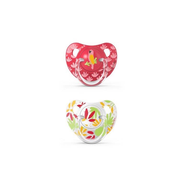 Set suzete anatomice din silicon 6-18 luni, Jungle, Suavinex | 2 bucati