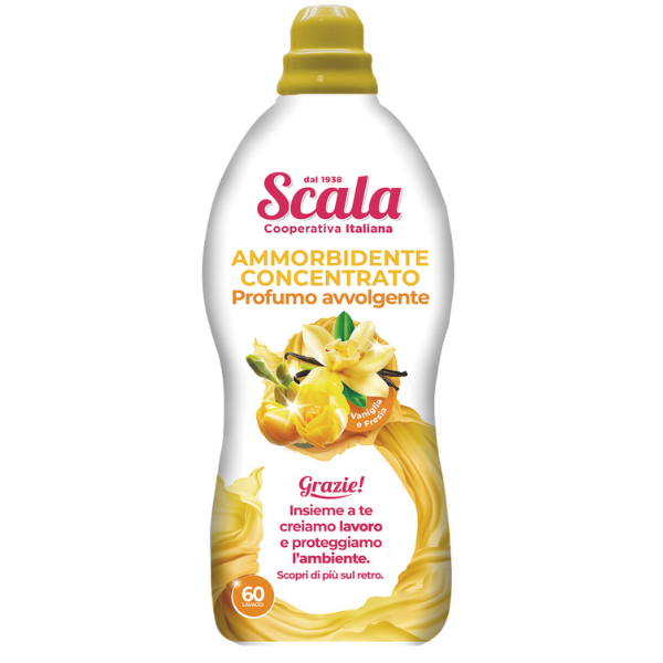 Balsam concentrat de rufe vanilie si frezie, Scala | 1,5 L