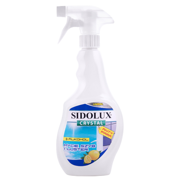 Solutie curatare geamuri Anti-aburire Lamaie Sidolux Crystal, Lakma | 500 ml