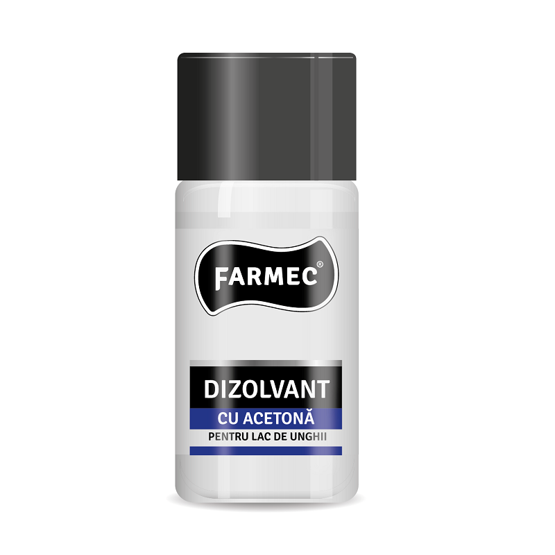 Dizolvant cu acetona, Farmec  | 50 ml