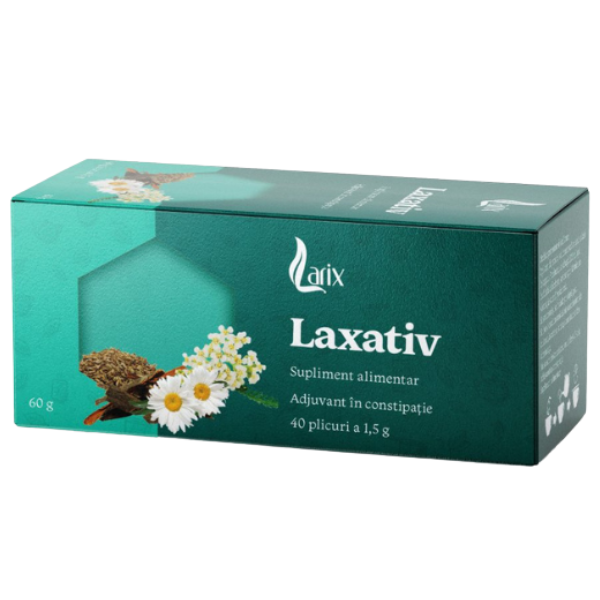 Ceai Laxativ, Larix | 40 plicuri