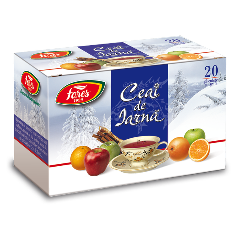 Ceai de iarna, ceai la plic, Fares | 20 plicuri