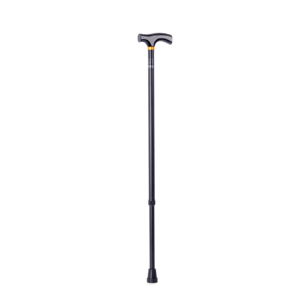 Baston reglabil din aluminiu, maner lemn, diferite forme, RP146, Neomed