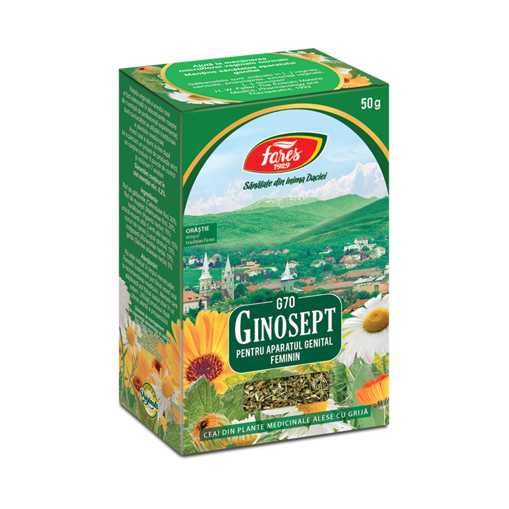 Ceai Ginosept uz extern si intern, Fares | 50 g