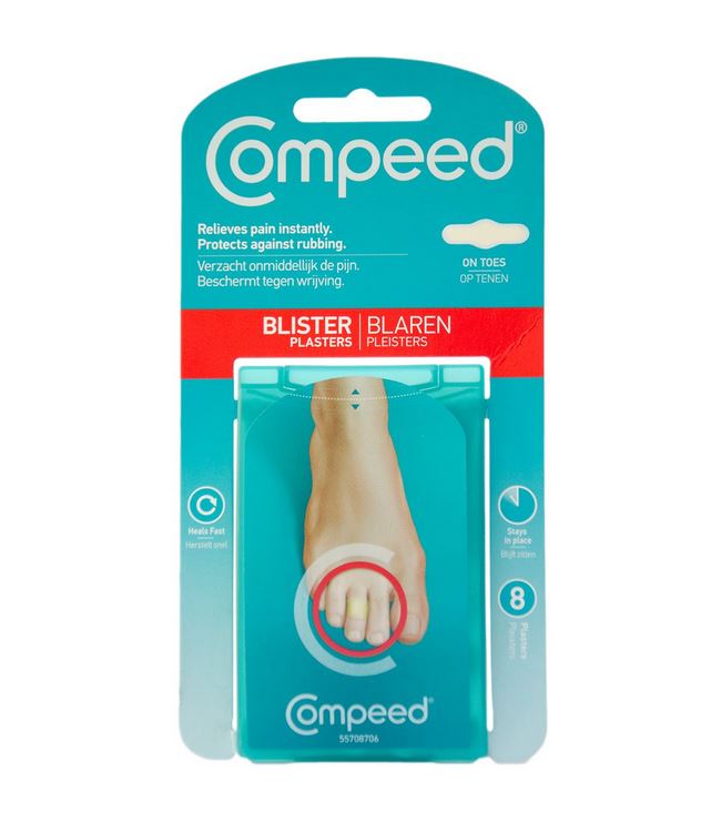 Plasturi tratare basici interdigitale, Compeed | 8 bucati