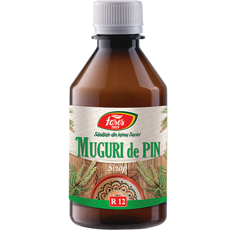 Muguri de pin, R12, sirop, Fares | 250 ml