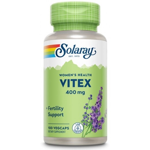 Solaray Vitex 400 mg, Secom | 100 capsule