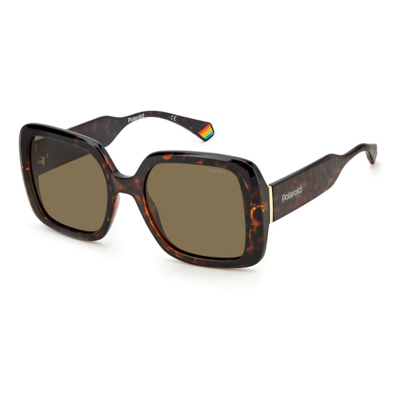 Ochelari de soare femei PLD 6168/S 086/SP 54 Havana, Polaroid | 1 buc