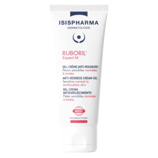 Gel-crema Antiroseata Ruboril Expert M, IsisPharma | 40 ml