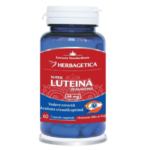 Super Luteina Zeaxantina, Herbagetica | 60 capsule