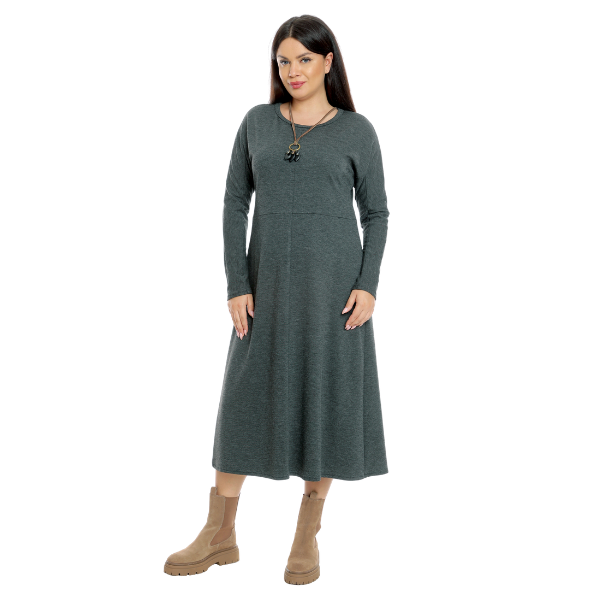 Rochie dama ERI22PQ86 gri inchis, Eranthe | marimea M
