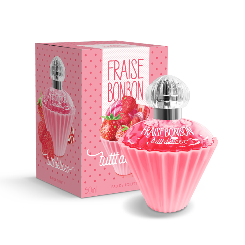 Apa de toaleta pentru femei Fraise Bonbon Tutti Delices, Corania | 50 ml