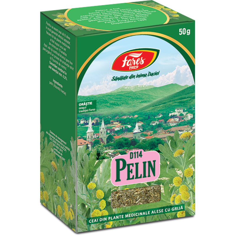 Pelin, iarba, D114, ceai la punga, Fares | 50G