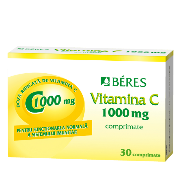 Beres Vitamina C 1000 mg | 30 comprimate