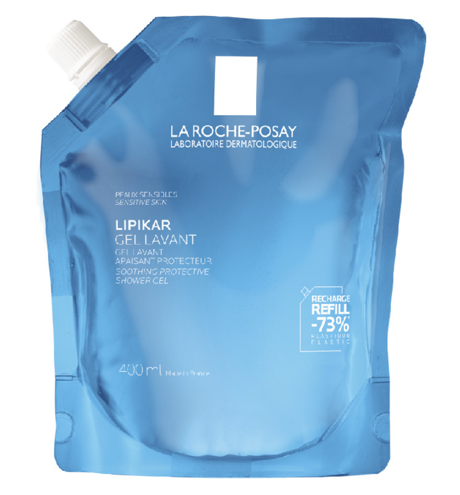 Rezerva gel de dus calmant si protector Lipikar, La Roche-Posay | 400 ml
